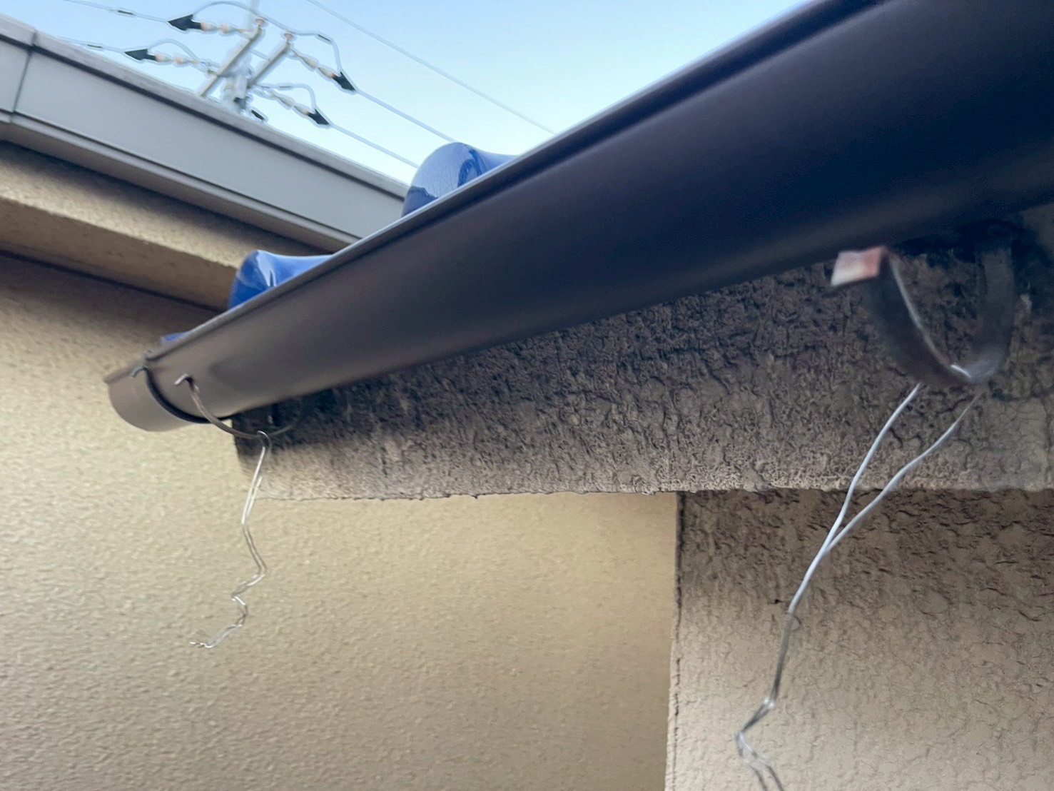 雨とい修理工事