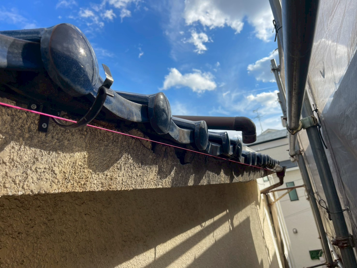 雨とい修理工事