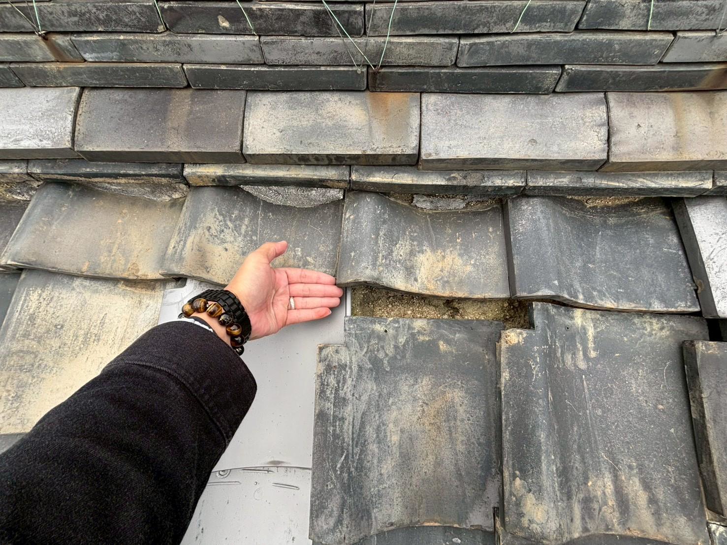 ズレ上げラバーロック工事