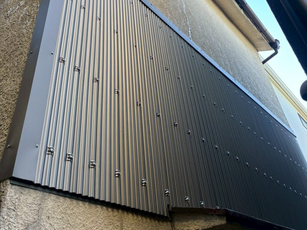 R7.11/14～11/22　八尾市　M様邸　外壁、屋根、雨とい工事