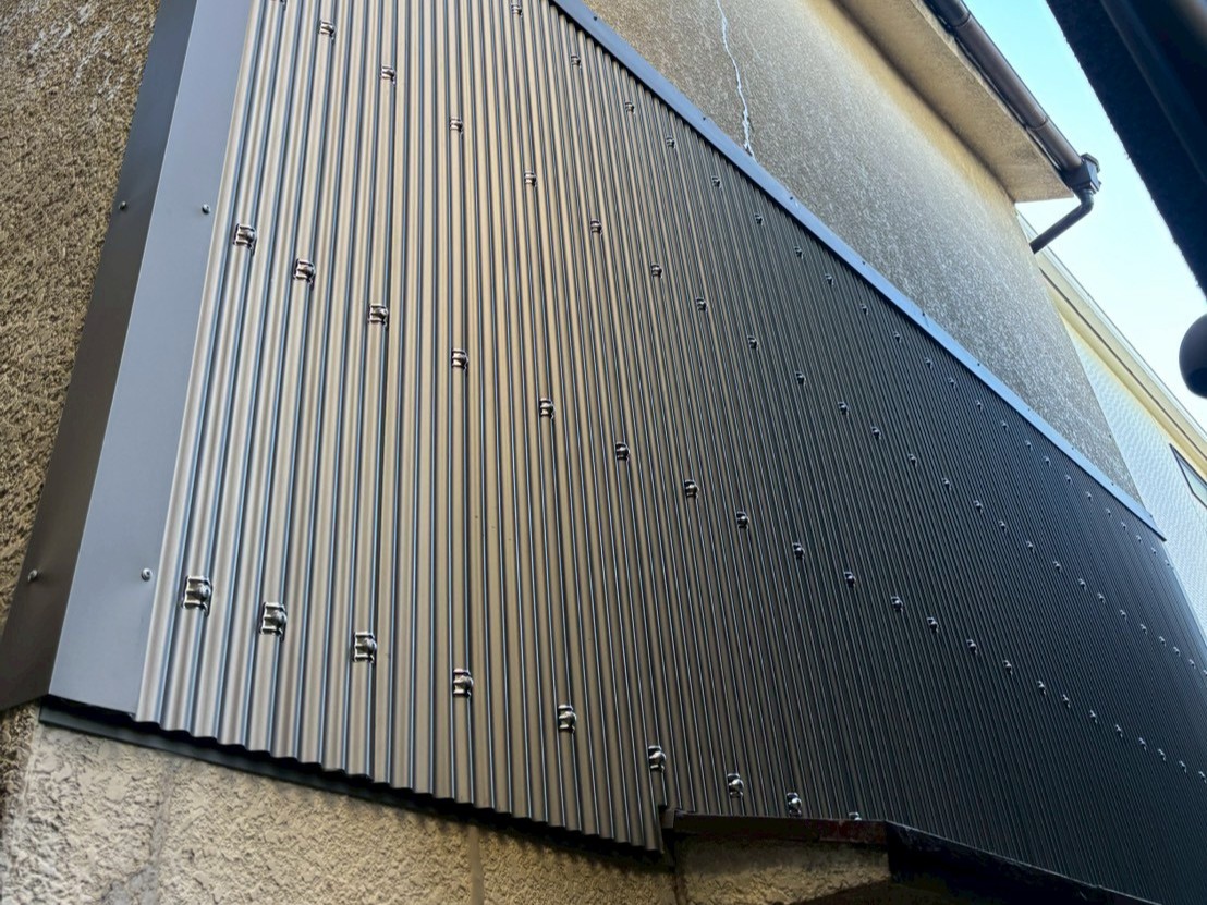 R7.11/14～11/22　八尾市　M様邸　外壁、屋根、雨とい工事