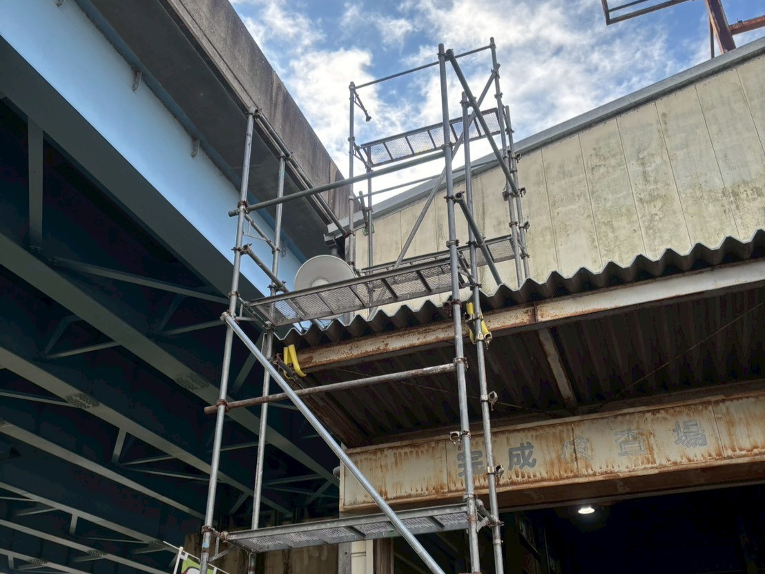 足場工事