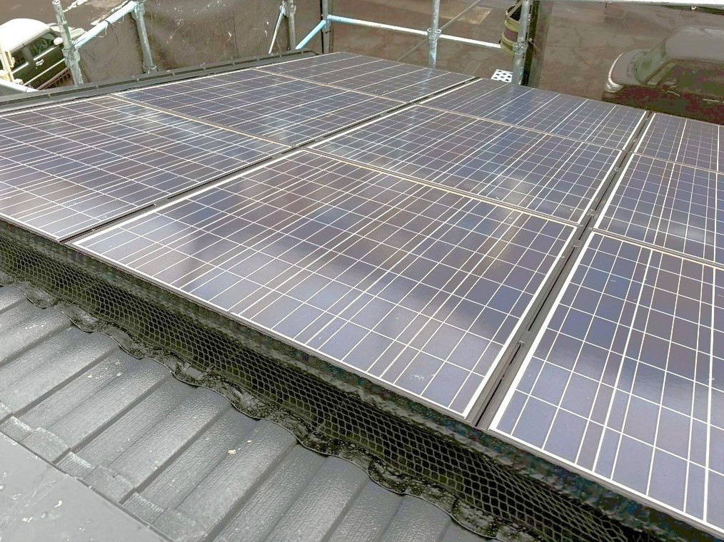 ネット取り付け工事