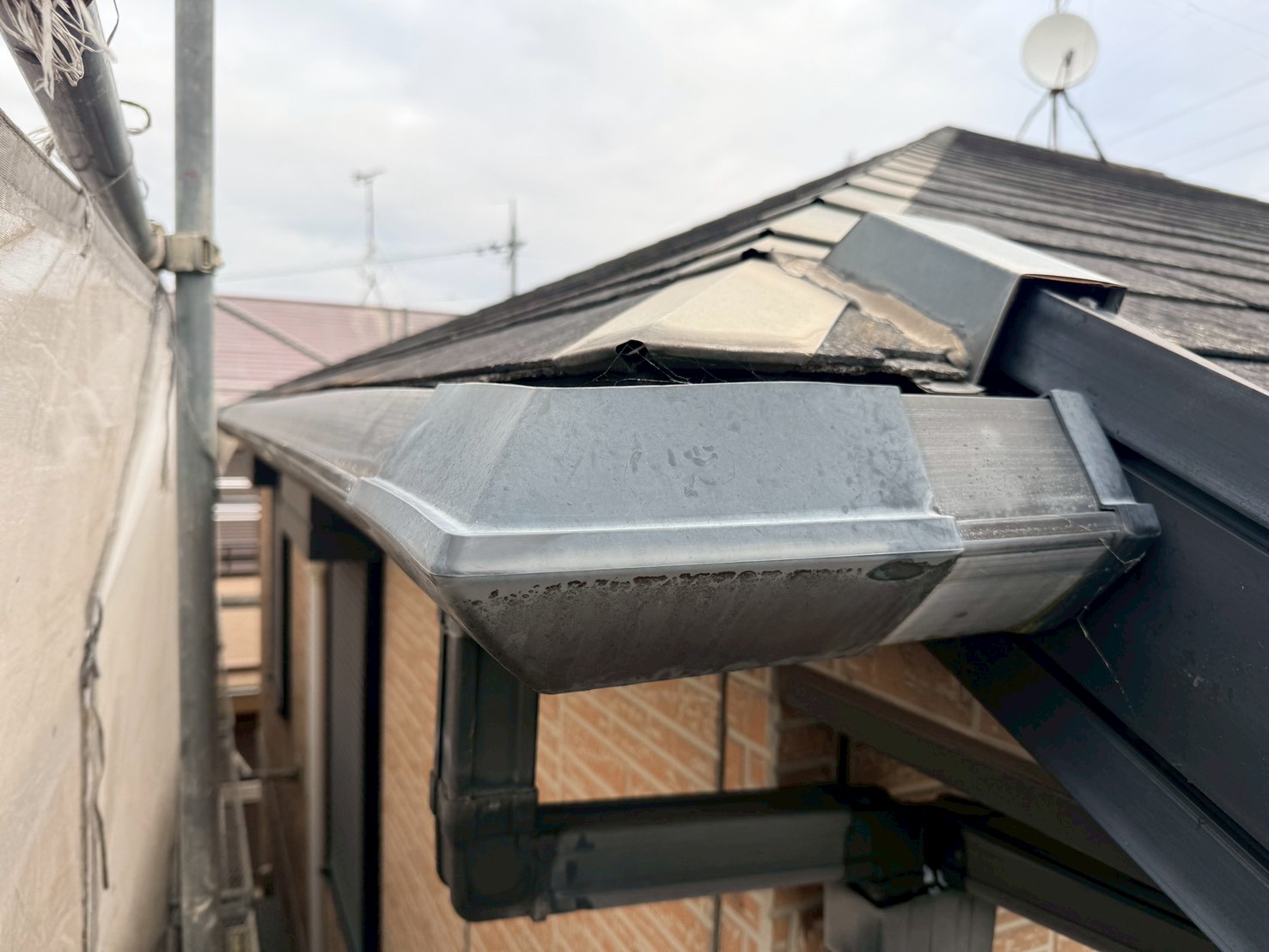 雨とい架け替え工事