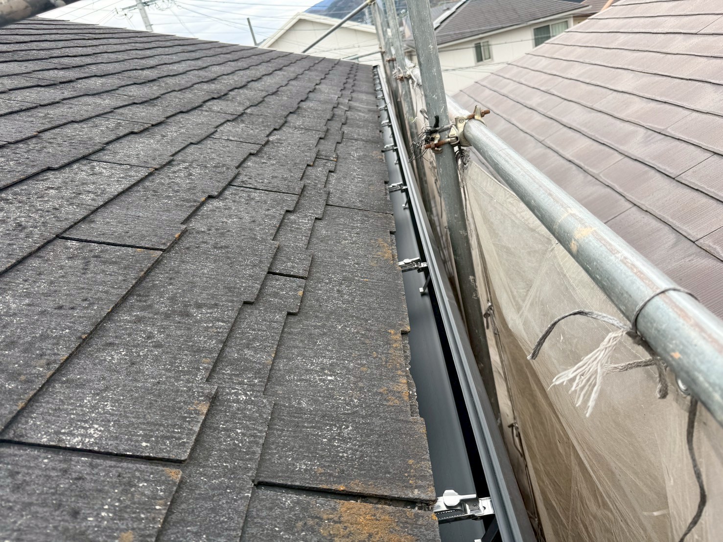 雨とい架け替え工事