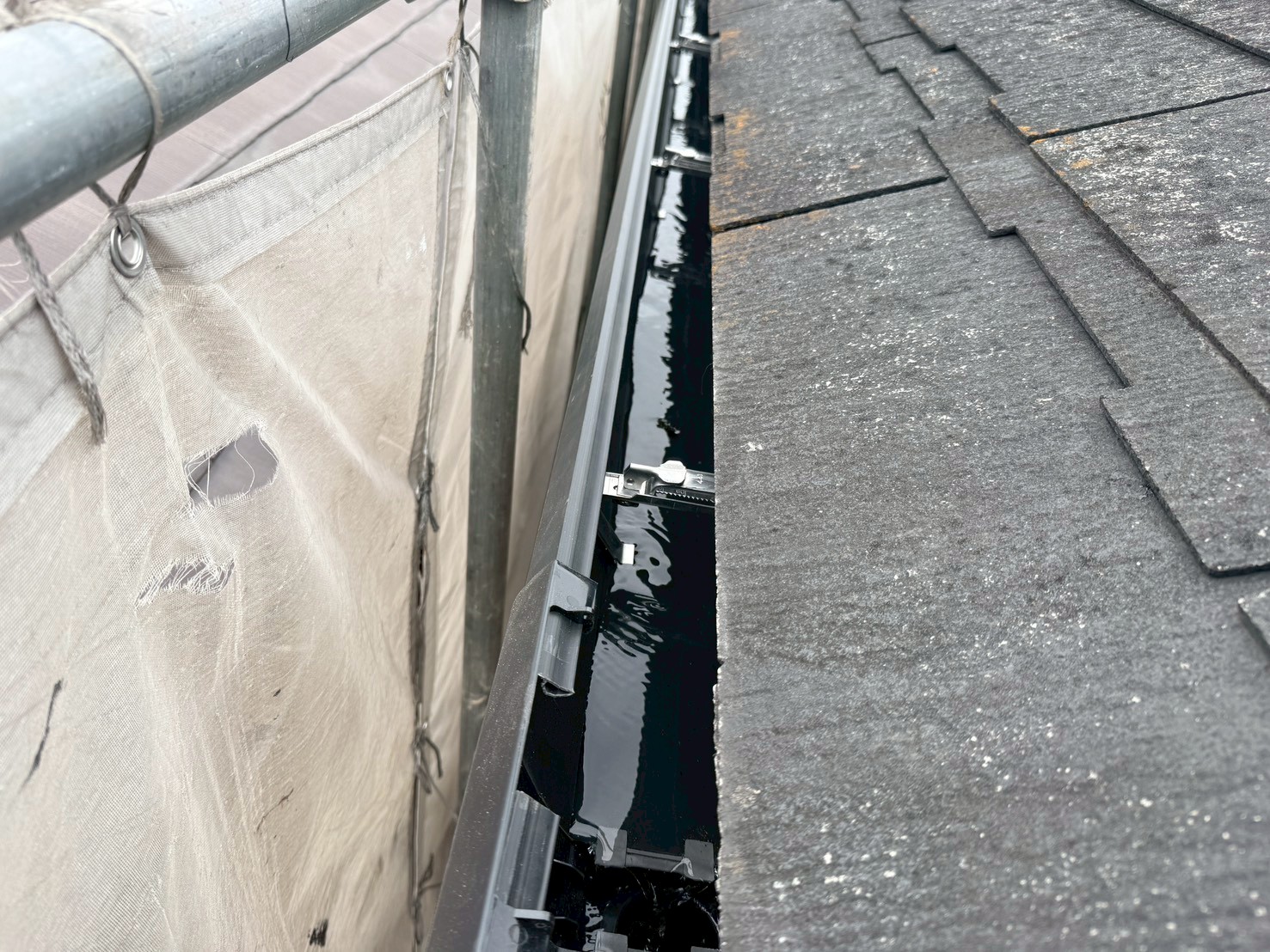 雨とい架け替え工事