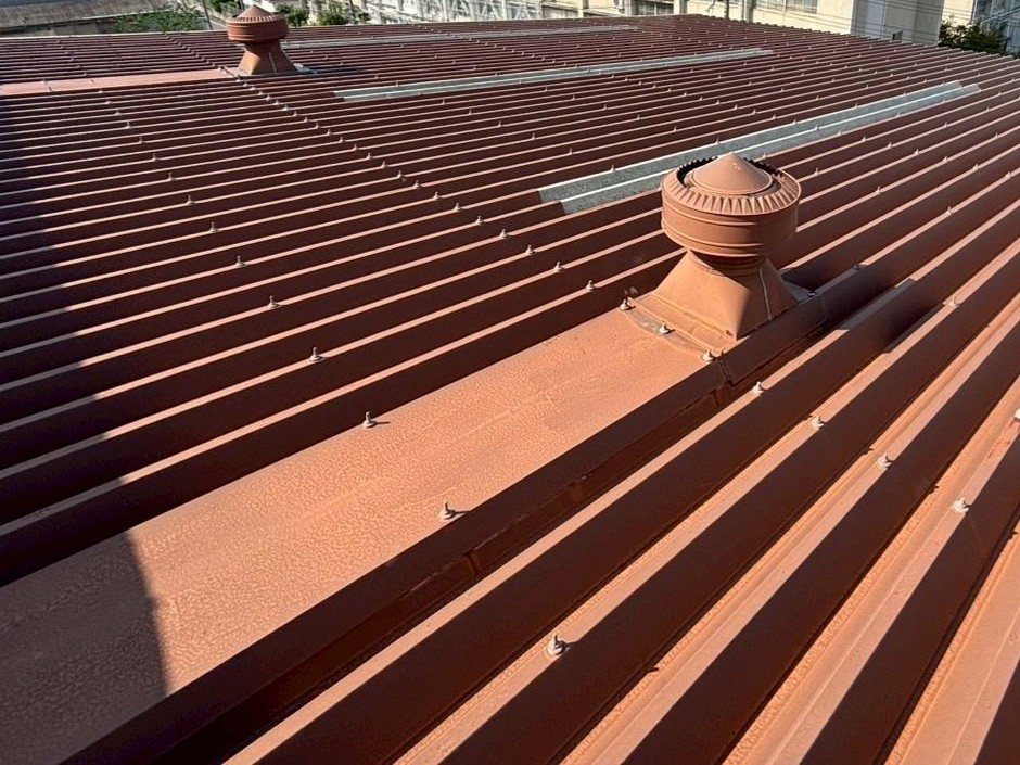 R8.1/7～1/30　東大阪市　O様　屋根修理、西面塗装工事