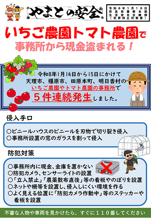 奈良県警特殊詐欺情報-R8.1.16
