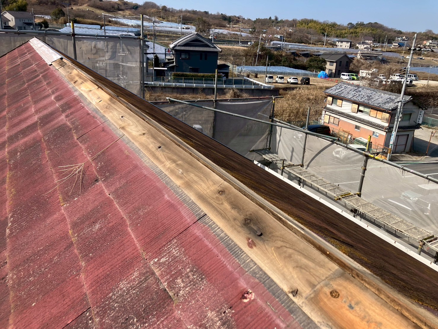 屋根カバー工事