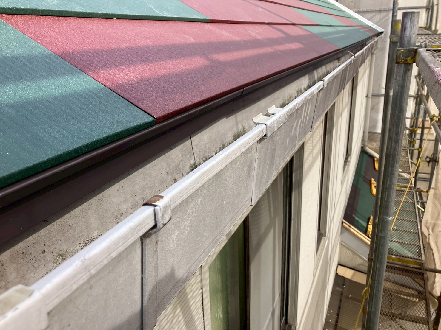 雨とい架け替え工事