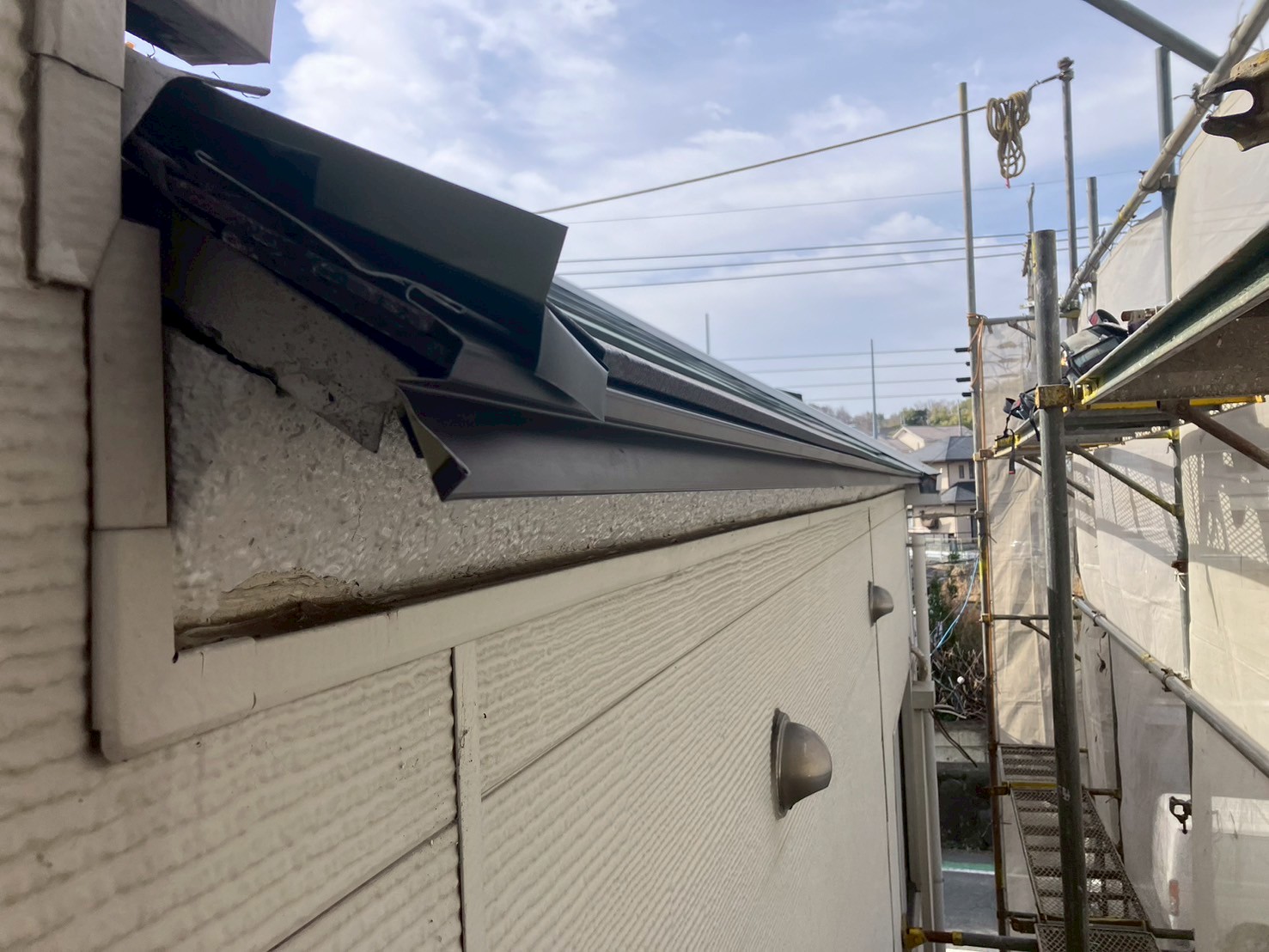 雨とい架け替え工事