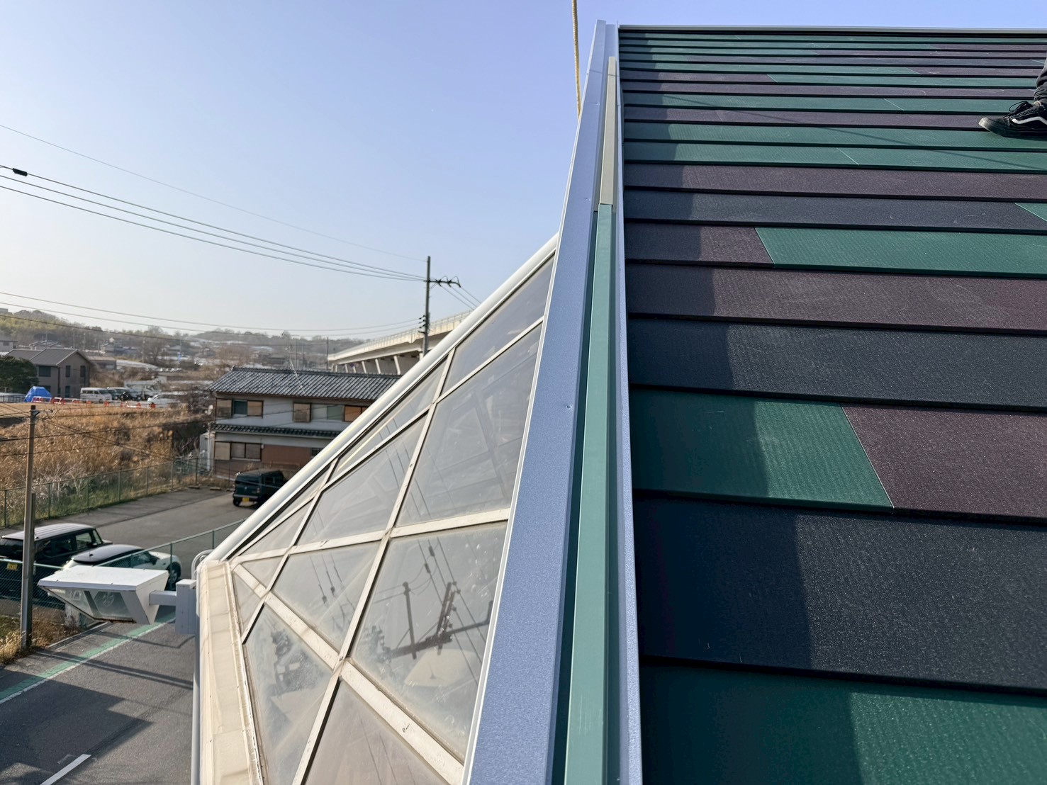 屋根カバー工事