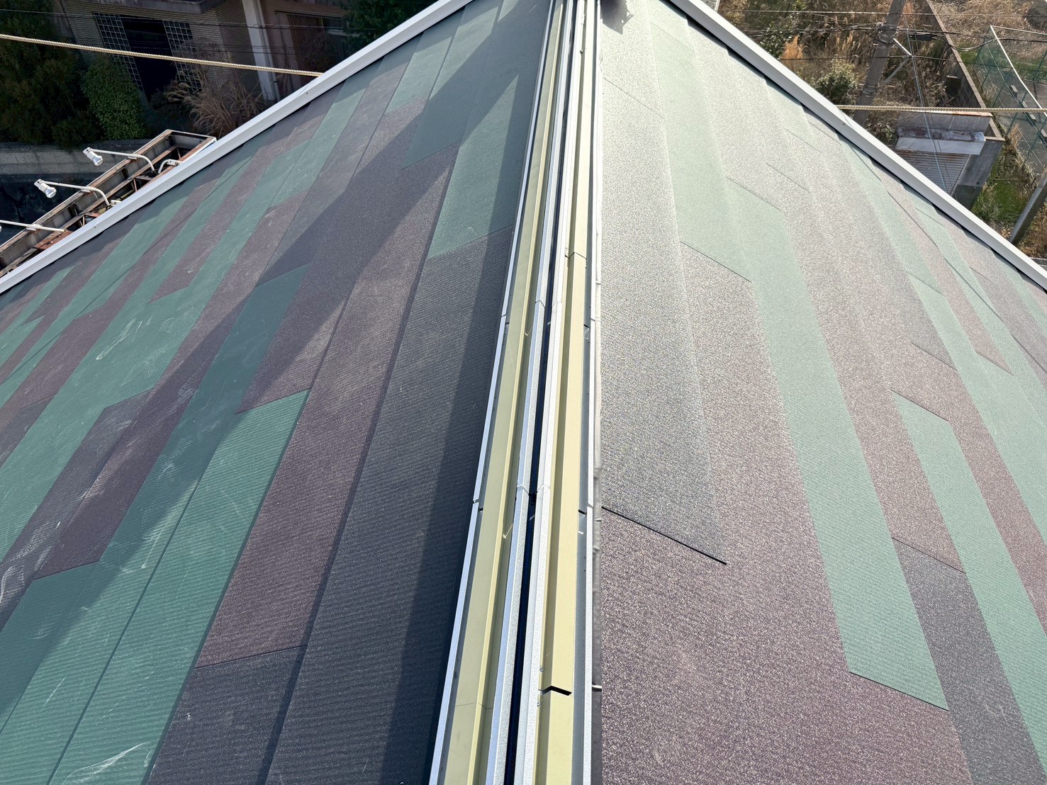 屋根カバー工事