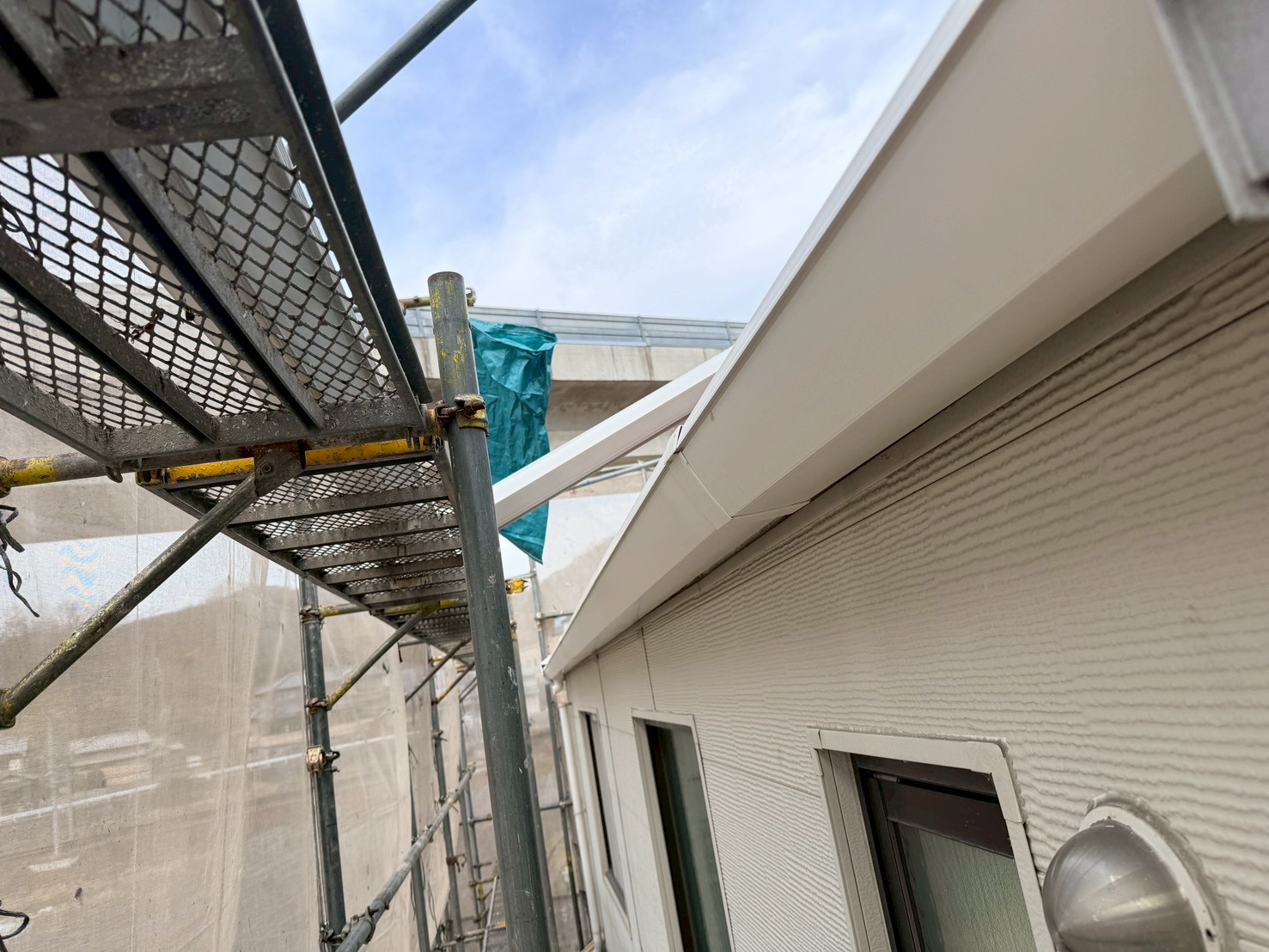 雨とい架け替え工事