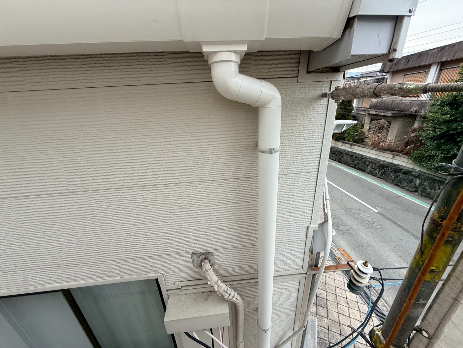 雨とい架け替え工事