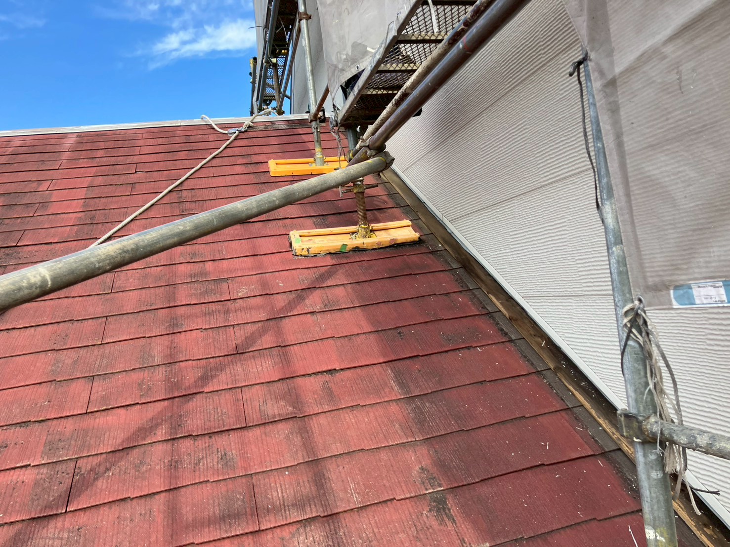 屋根カバー工事