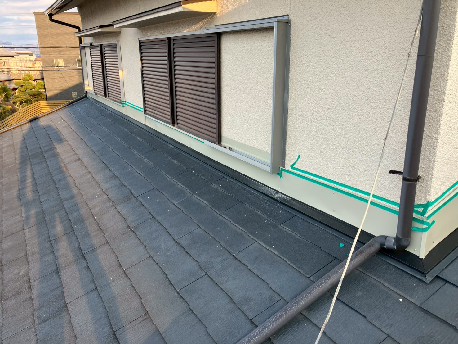 水切り取り付け工事