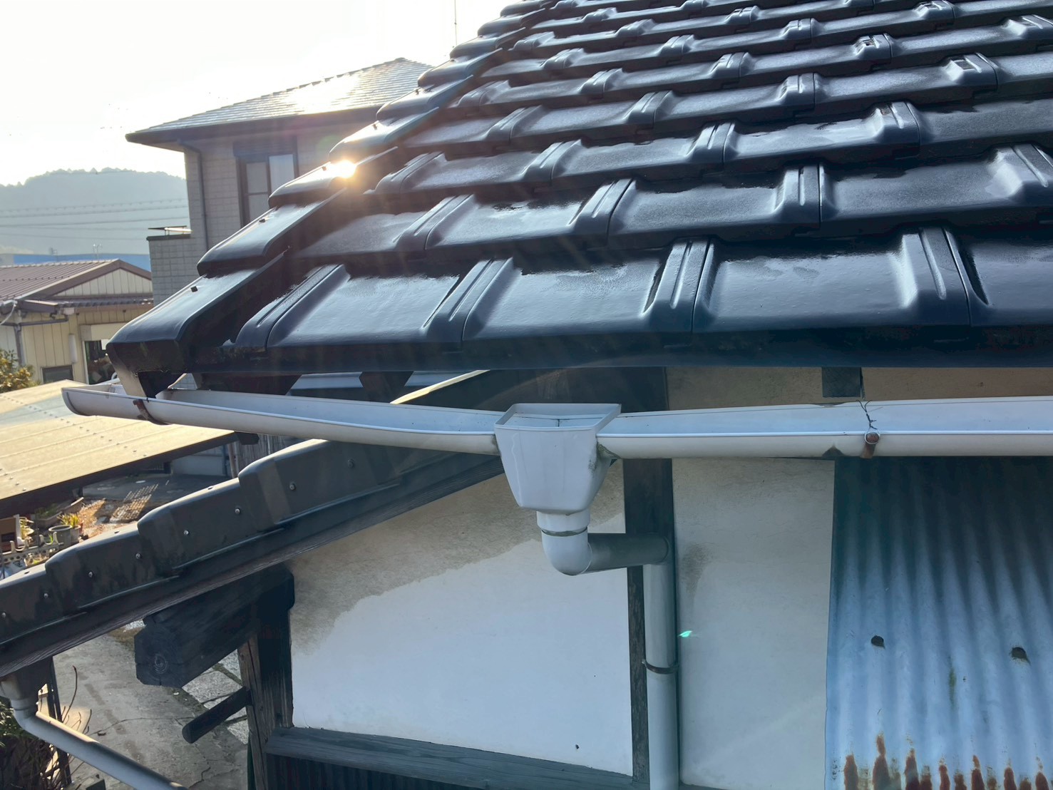 雨とい掛け替え工事