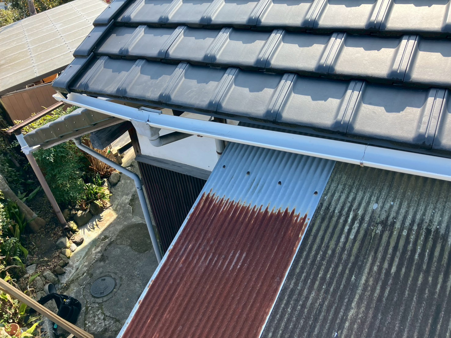 雨とい掛け替え工事