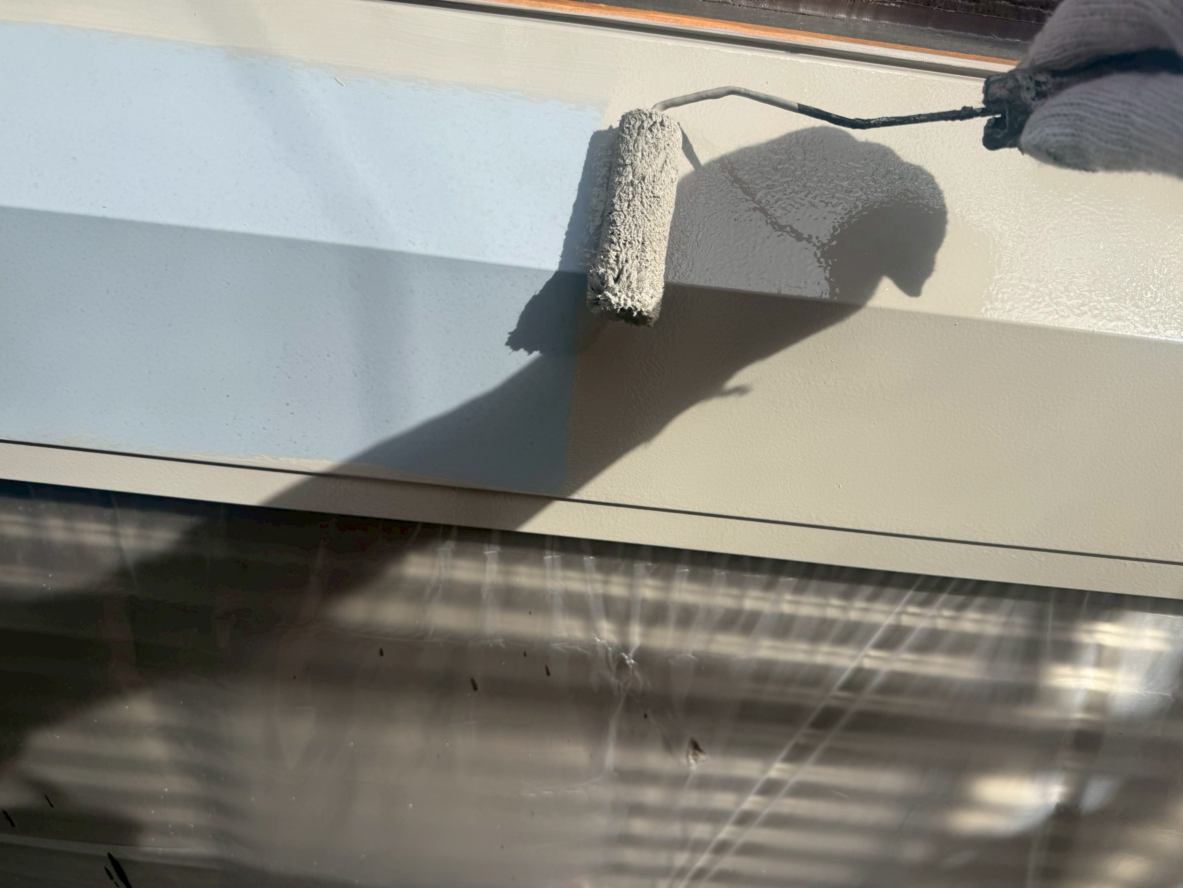 付帯部塗装工事