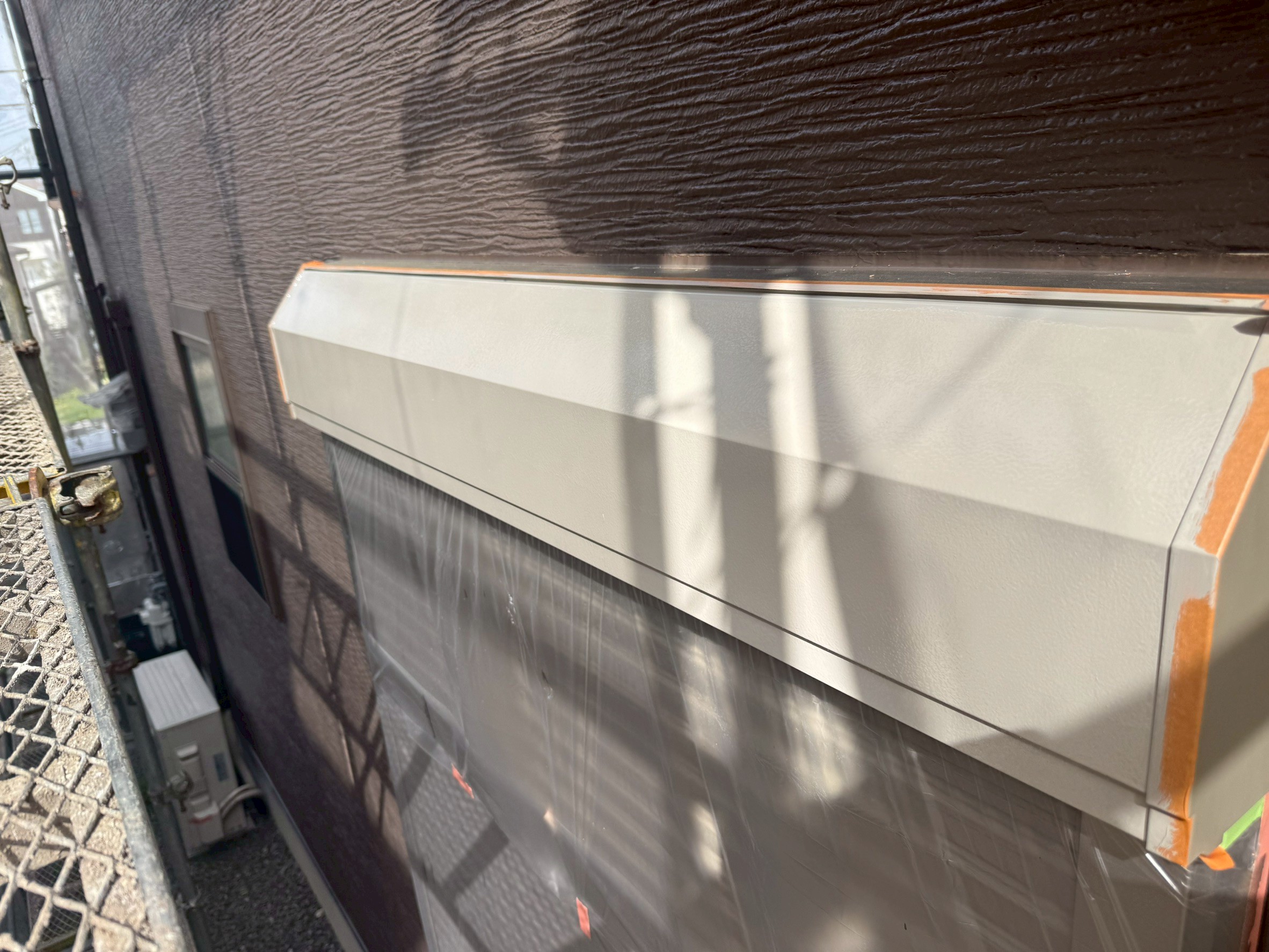 付帯部塗装工事