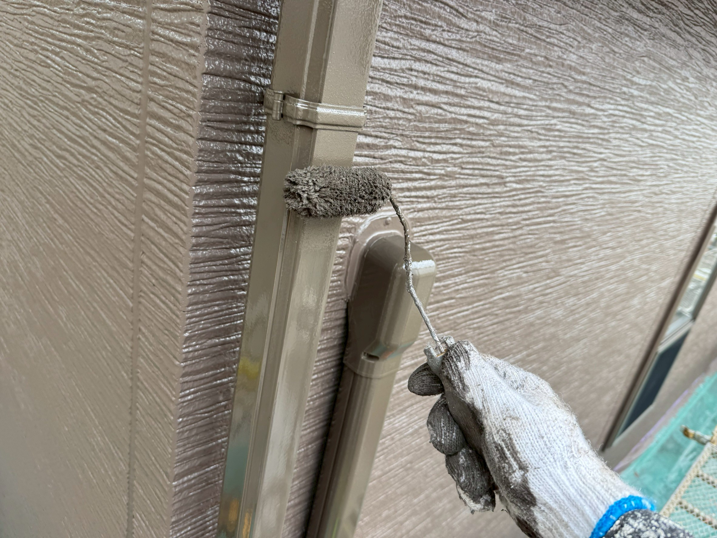 付帯部塗装工事