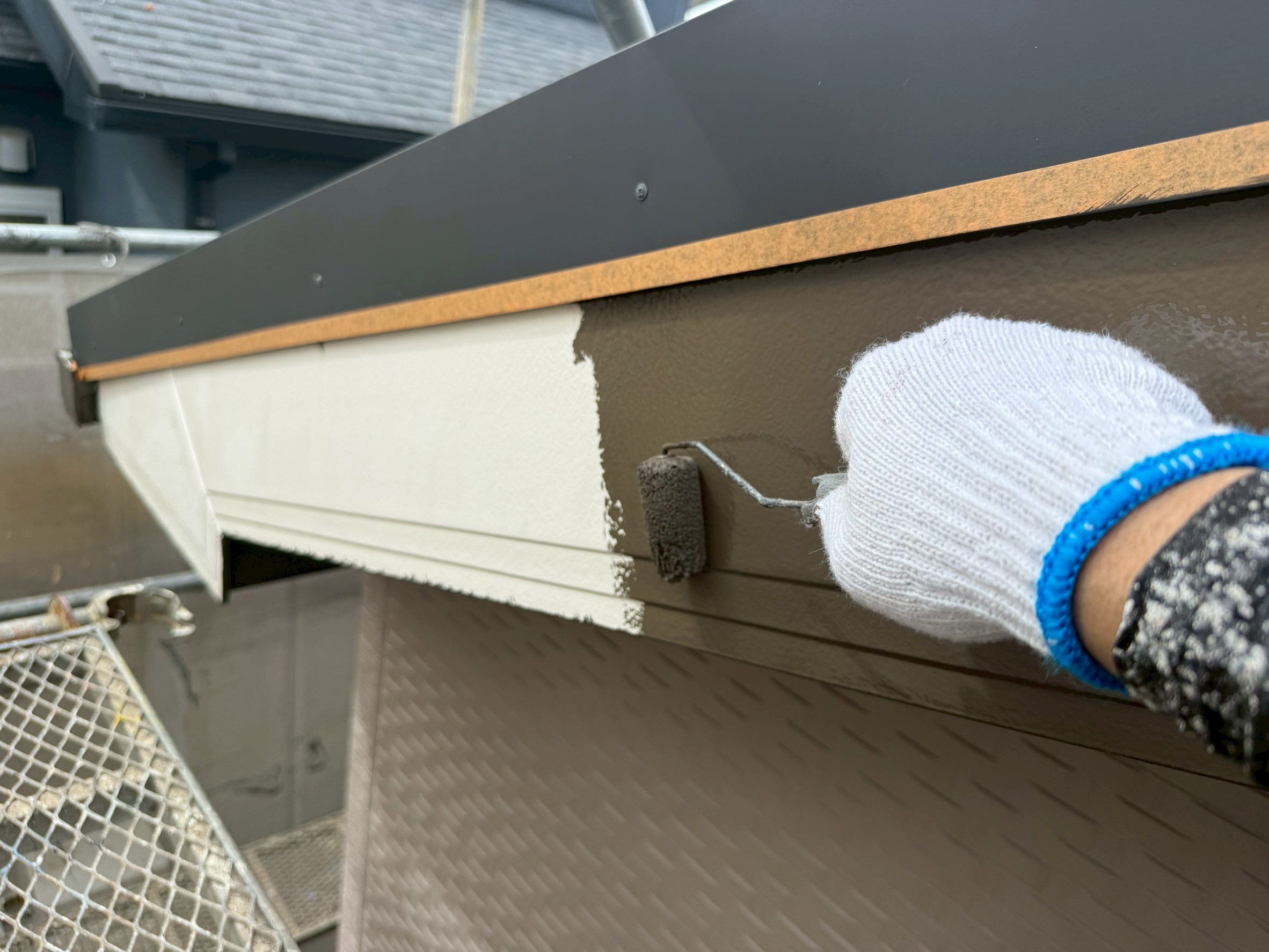 付帯部塗装工事