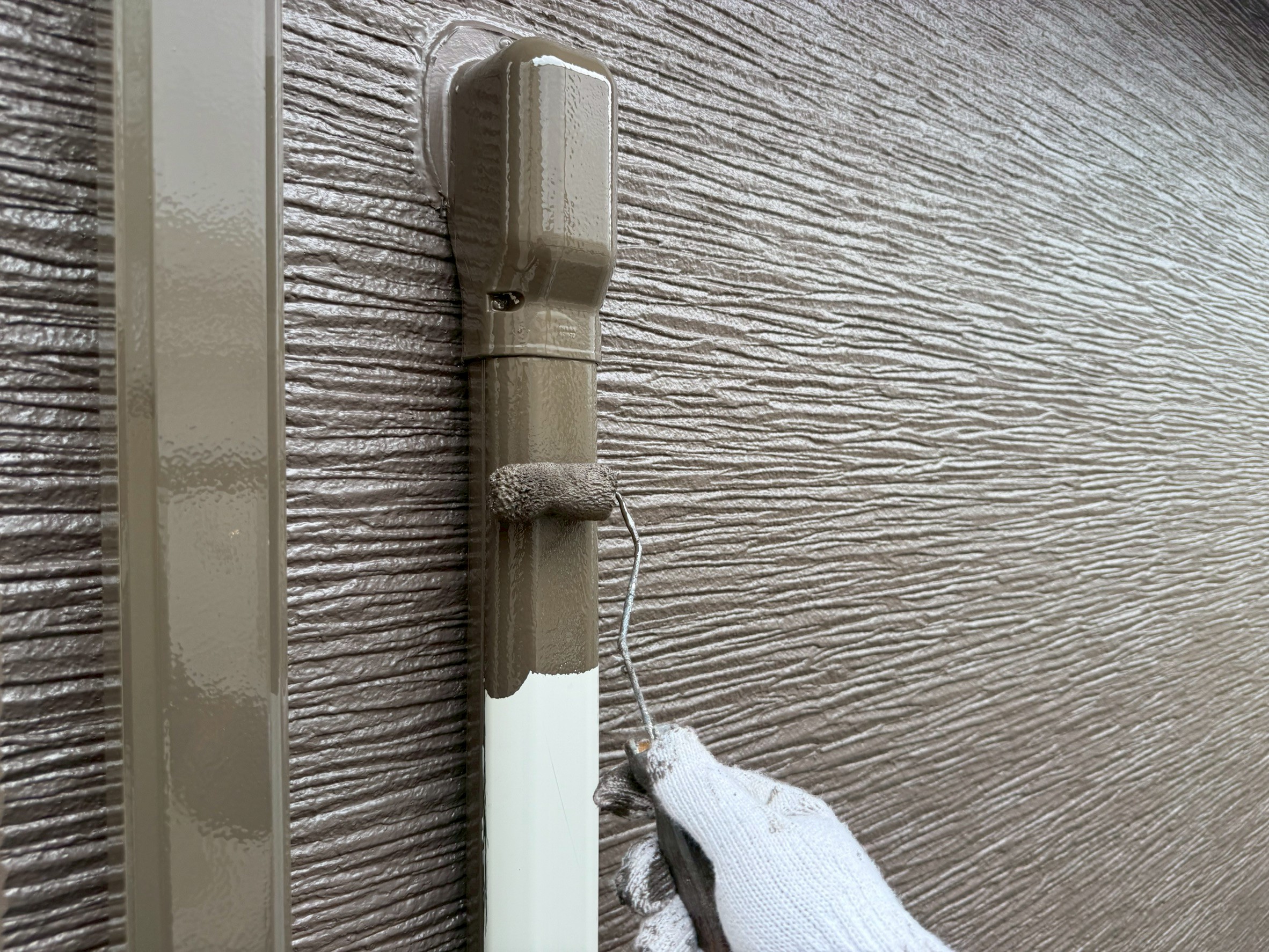 付帯部塗装工事