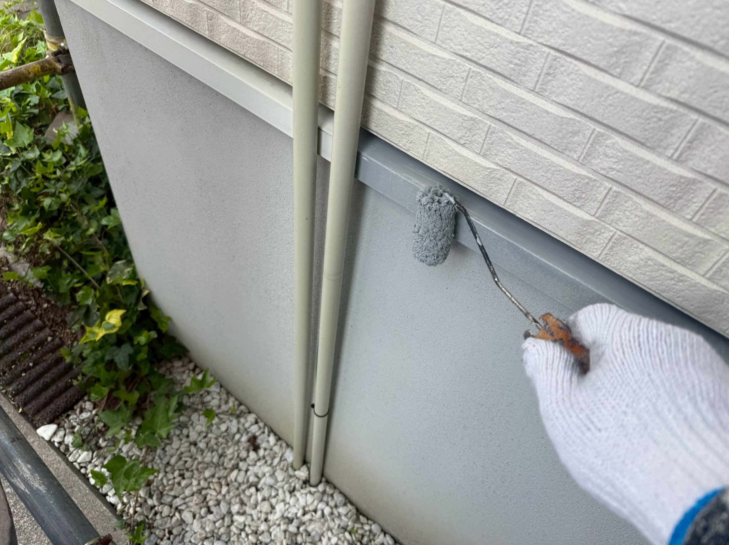 付帯部塗装工事