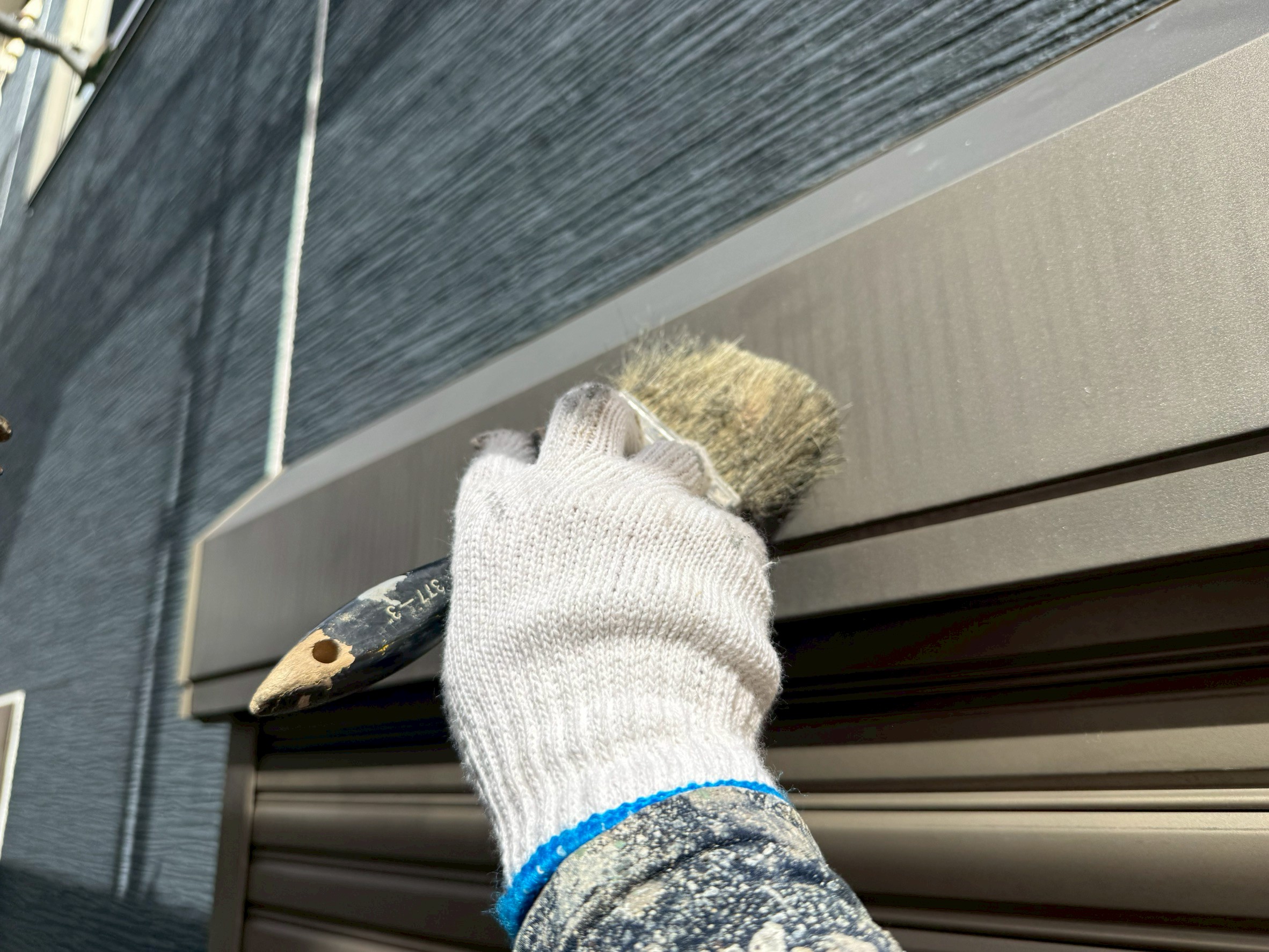 付帯部塗装工事