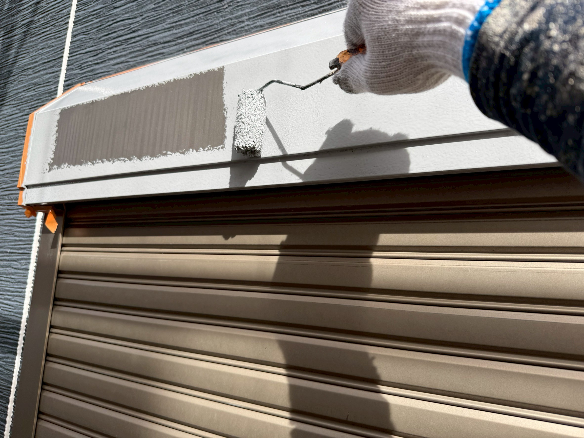 付帯部塗装工事