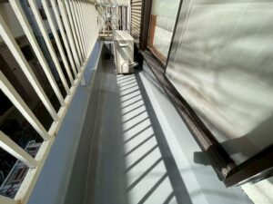 R8.3/9～3/16　 西成区　W様邸　ベランダ防水工事