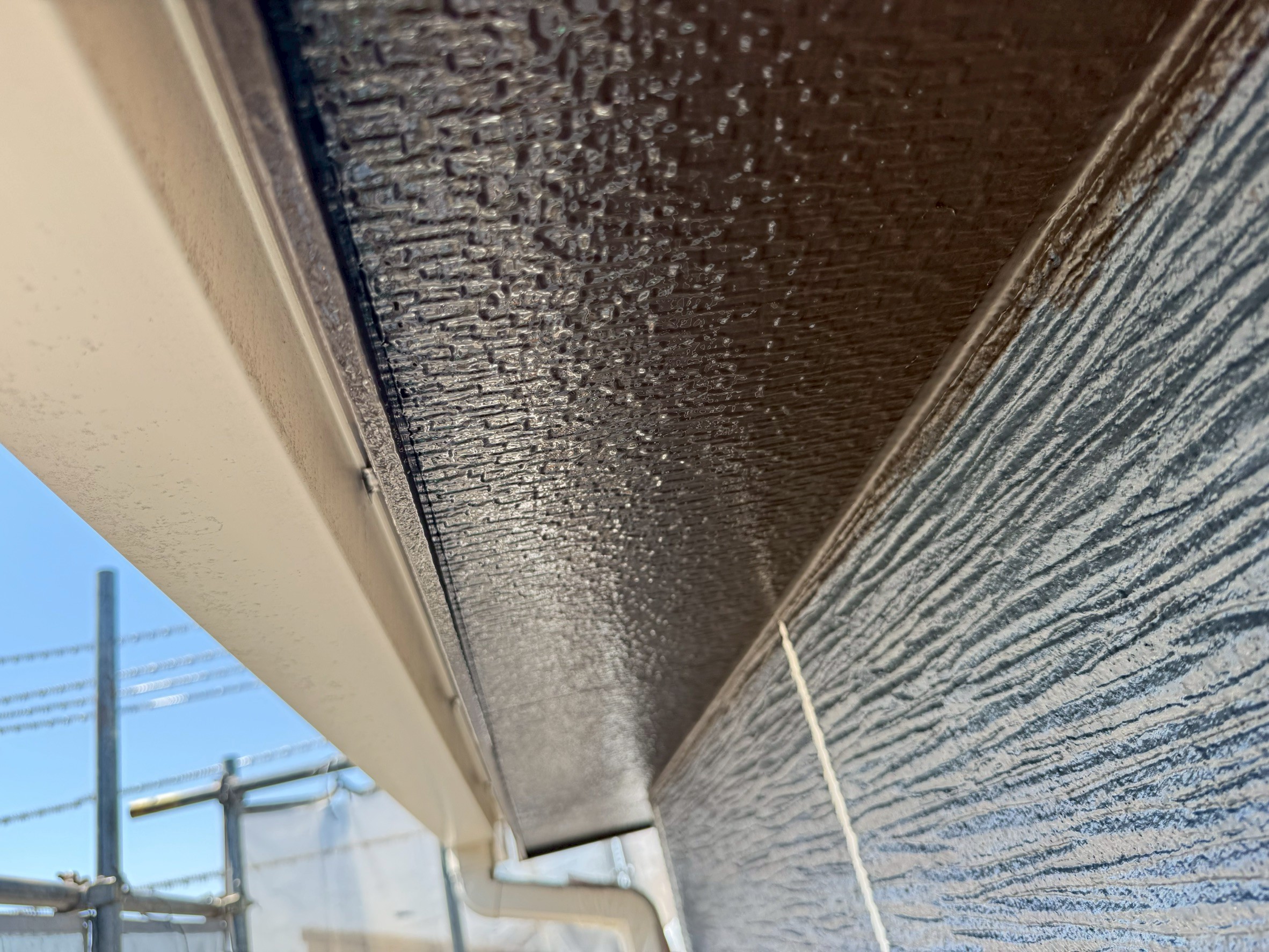 付帯部塗装工事