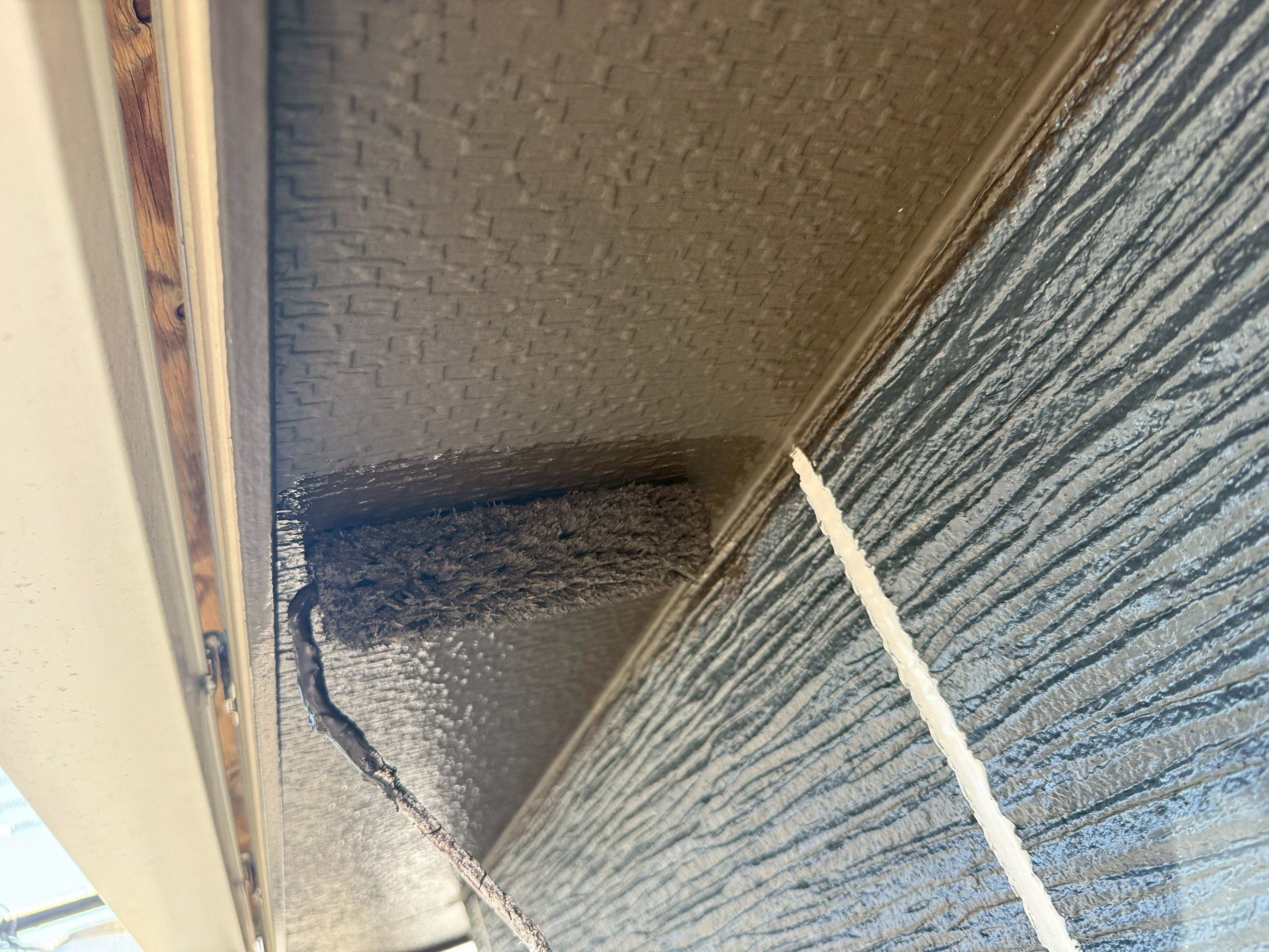 付帯部塗装工事