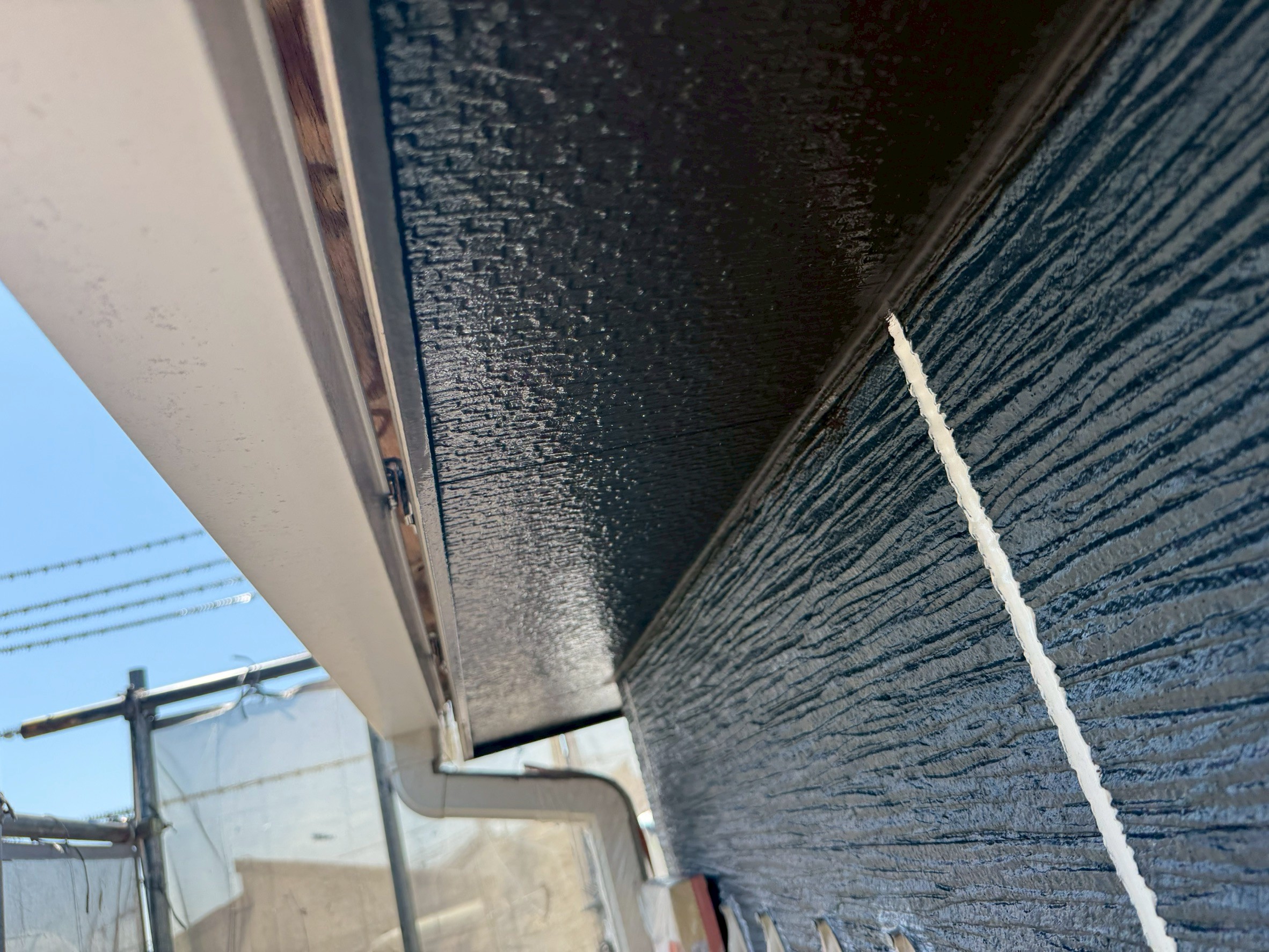 付帯部塗装工事