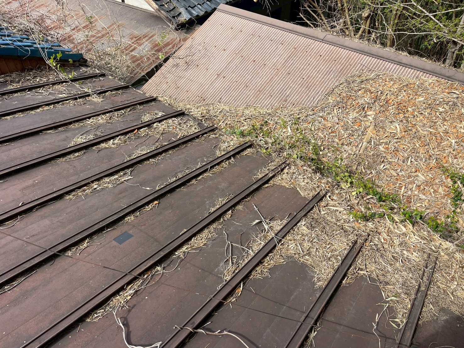 屋根カバー工事