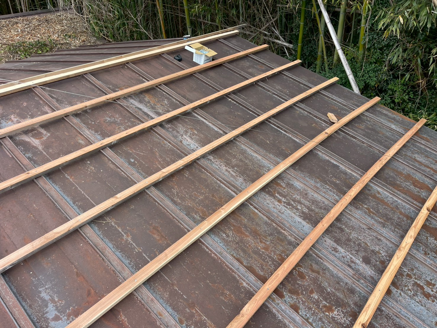 屋根カバー工事