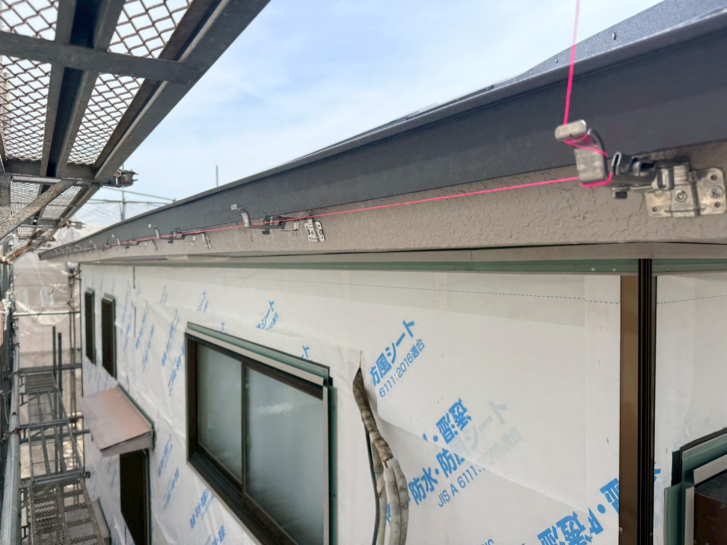 雨とい架け替え工事