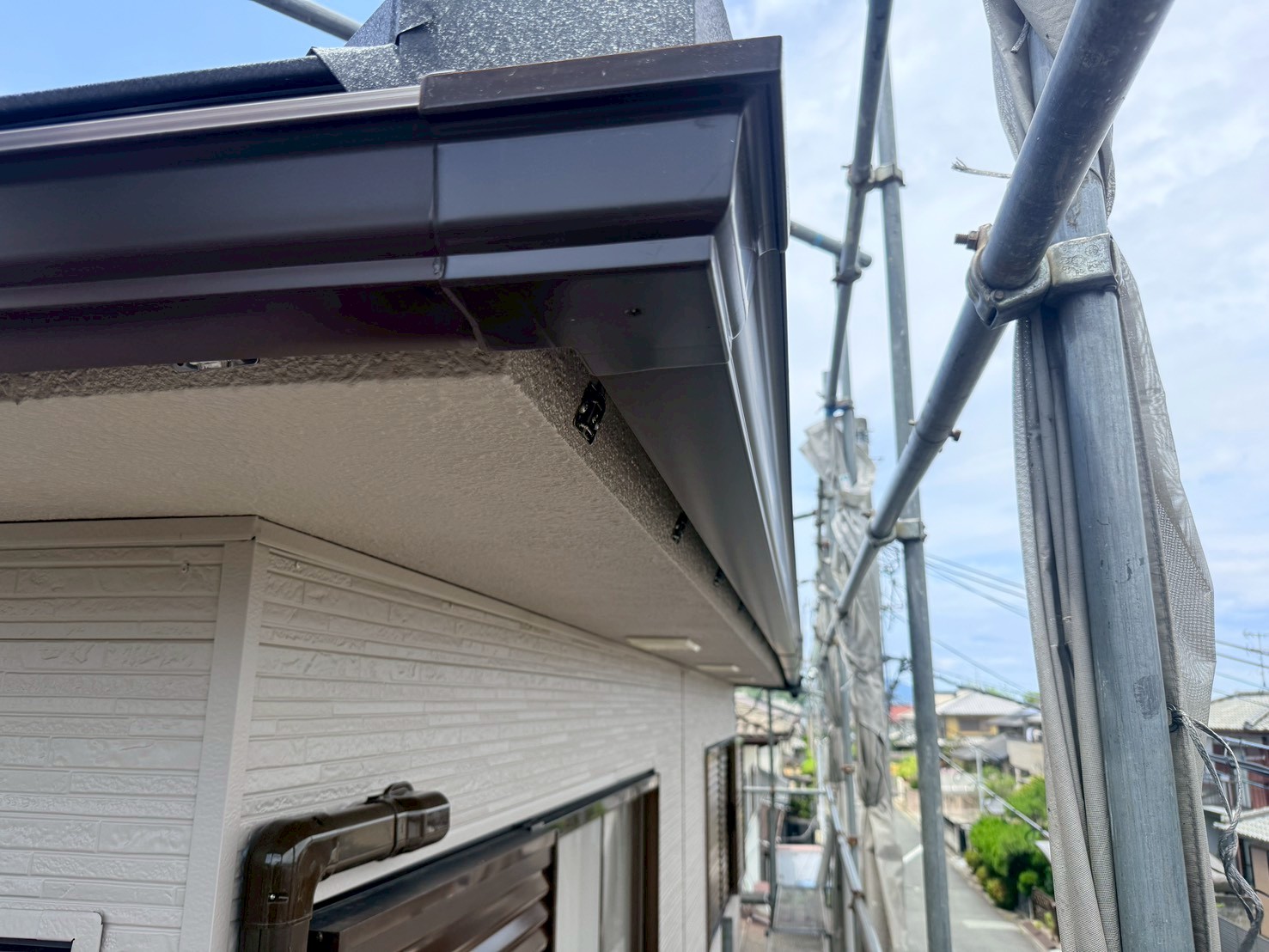 雨とい架け替え工事
