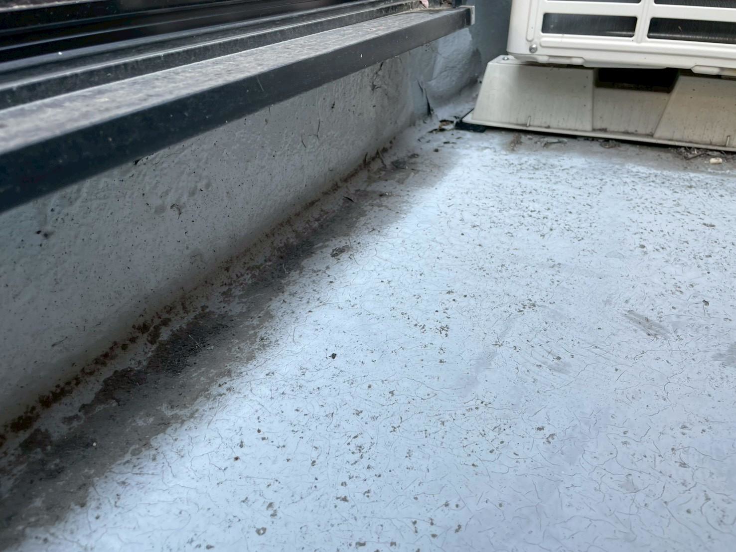 ベランダFRPトップ塗り替え