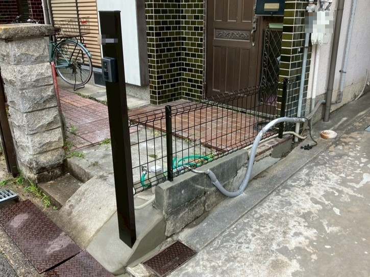 門柱新設工事