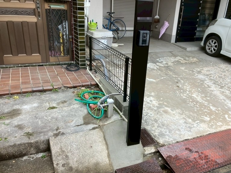 門柱新設工事