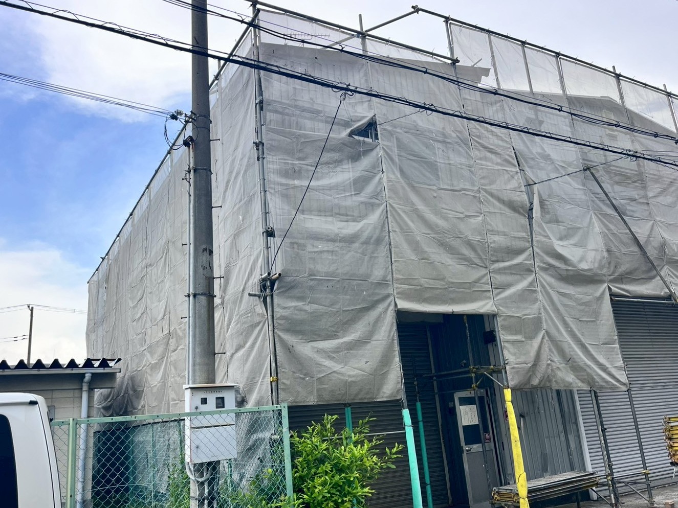 足場工事