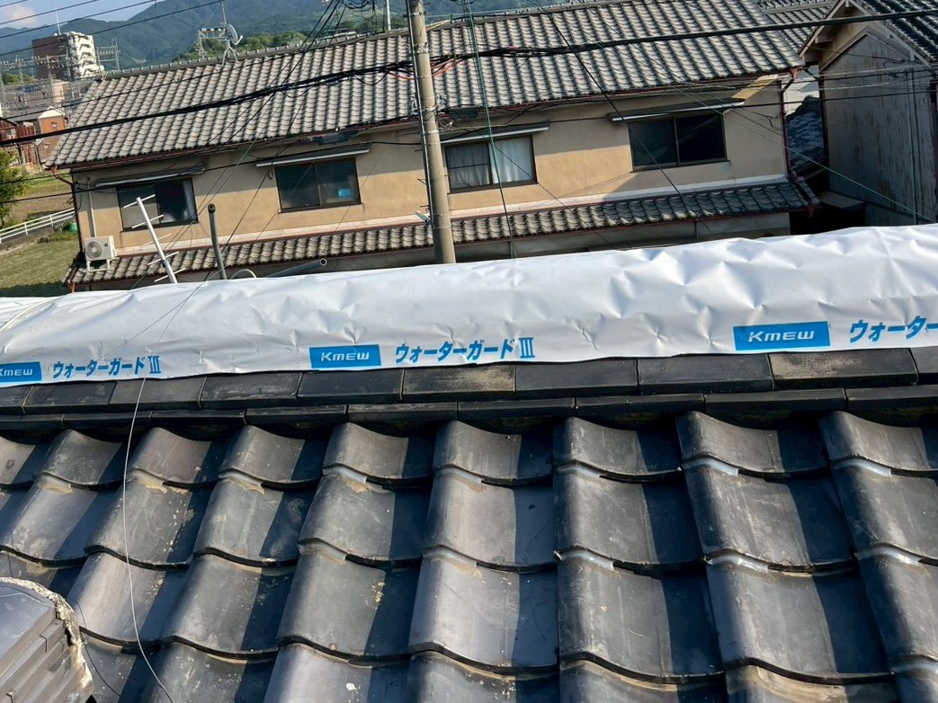 棟板金巻き工事