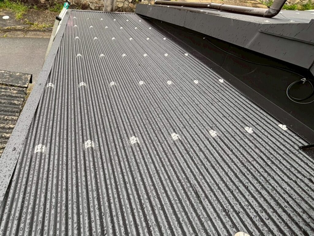 R8.4/27~4/29　木津川市　K様邸　倉庫雨漏り修理工事