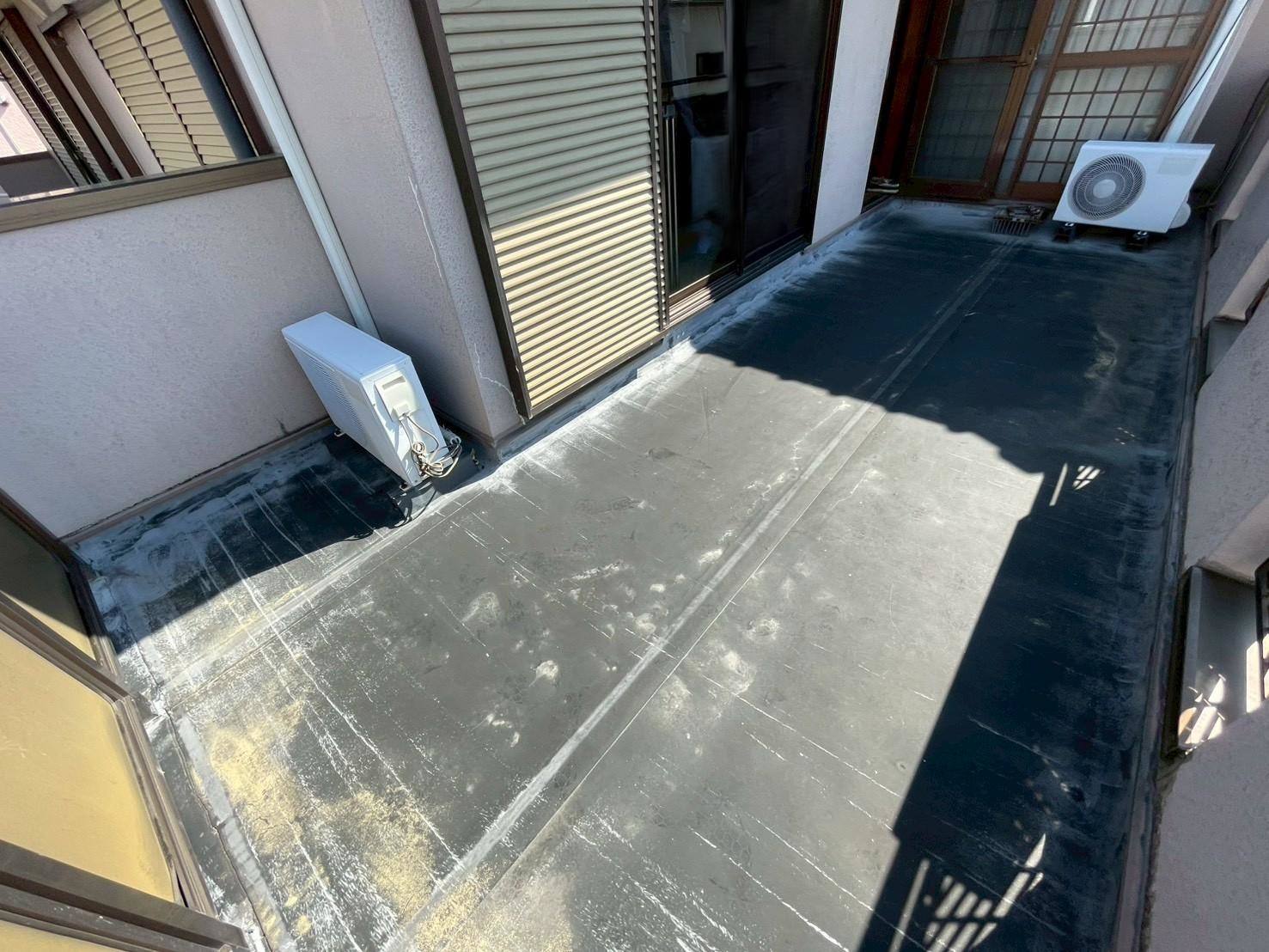 R8.5/25～5/29　八尾市　Y様邸　ベランダ防水工事