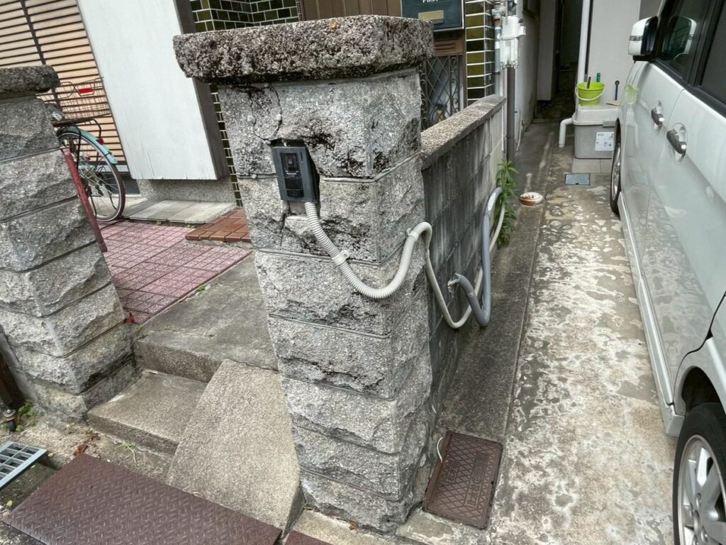 R8.5/28～6/9　枚方市　Y様邸　外構工事