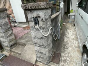 R8.5/28～6/9　枚方市　Y様邸　外構工事