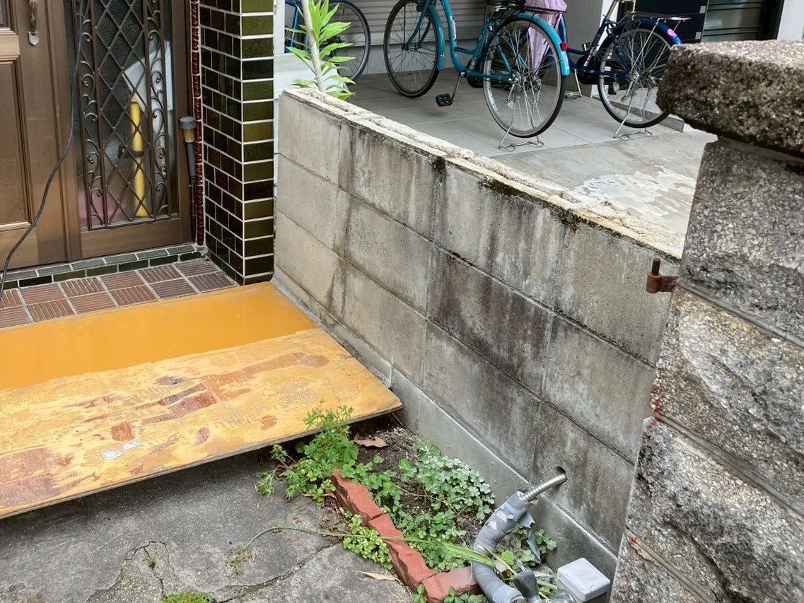 門柱新設工事