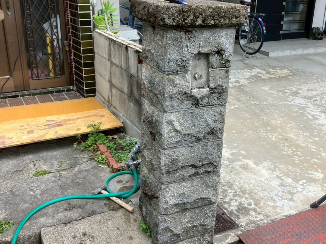 門柱新設工事